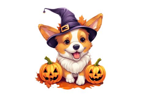 Halloween Corgi Graphic By Gornidesign Creative Fabrica