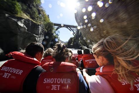 Shotover River Extreme Jet Boat Ride In Queenstown New Zealand