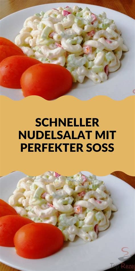 Schneller Nudelsalat Mit Perfekter Sosse Giorvy Schneller