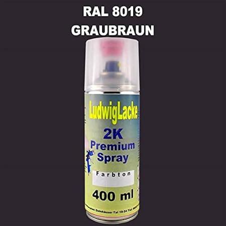 RAL 8019 GRAUBRAUN 2K Premium Spray 400ml Amazon De Auto