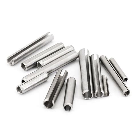 304 Stainless Steel DIN1481 Parallel Dowel Split Elastic Cylinder