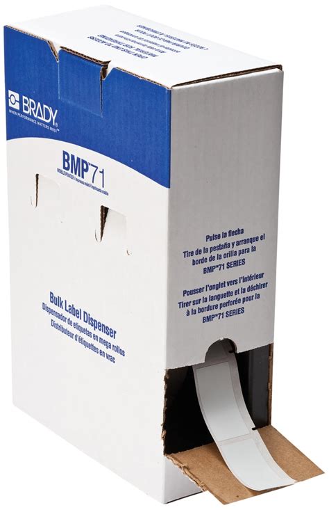 Brady MetaLabel B 428 Metallized Polyester BMP71 Labels W X H 50 8 X