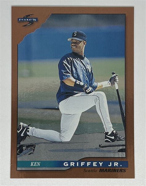 1996 Score Dugout Collection Series 2 Ken Griffey Jr 7 HOF EBay