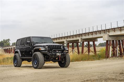 2020 Jeep Wrangler KMC GRS Blue KMC Wheels