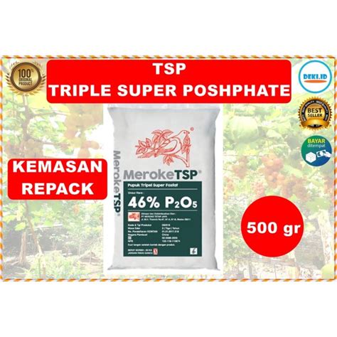 Jual Pupuk Sp Pospat Tsp Meroke Kemasan Repack Super Rock Fosfat