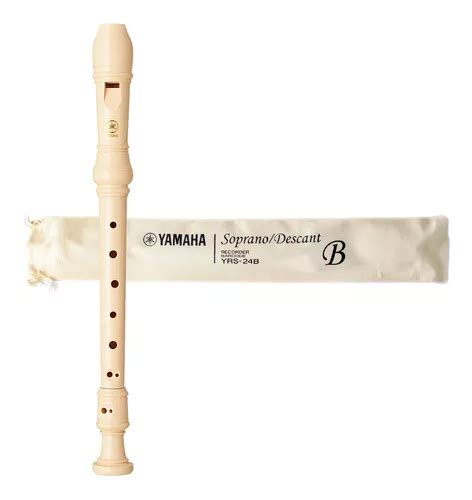 Flauta Yamaha Doce Barroca Soprano Yrs B Capa