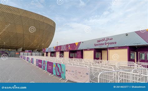 Lusail Iconic Stadium or Lusail Stadium Editorial Photography - Image ...