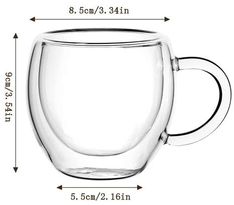 Tasse A Caf Double Glass Klasskup