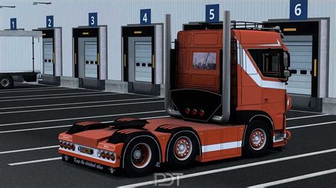 Daf XF106 530 Remorque Kleinjan Transport V1 0 1 49 ETS2 ETS2 Mod