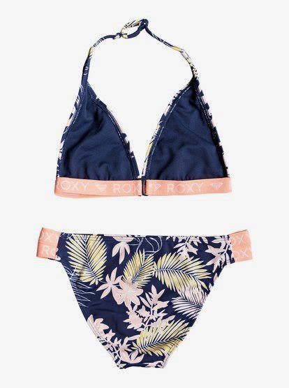 Bikini Point Halter Bikini Set For Girls Roxy