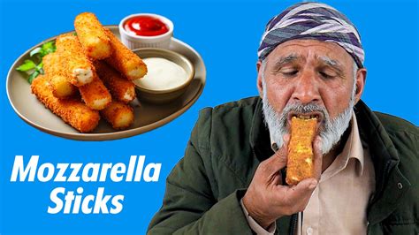 Tribal People Try Mozzarella Sticks For The First Time Youtube