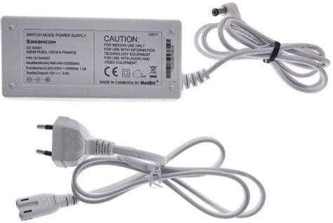 Adaptor Sursa De Alimentare In Comutatie 230Vca 12v 3 8A Sagemcom CS50001