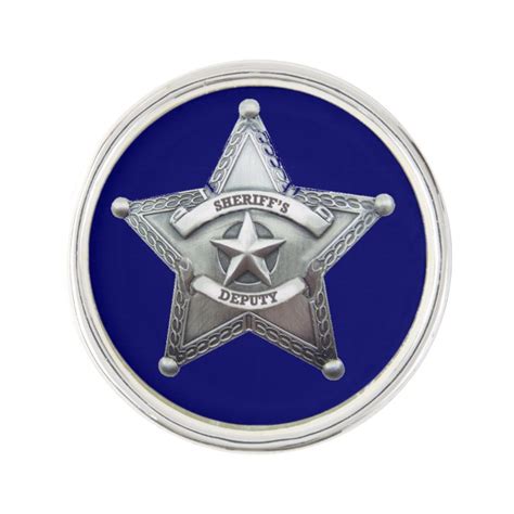 Deputy Sheriff Badge Lapel Pin