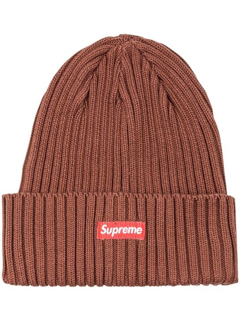 Supreme Box Logo Ribbed Beanie Farfetch