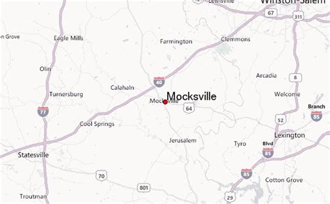 Mocksville Stadsgids