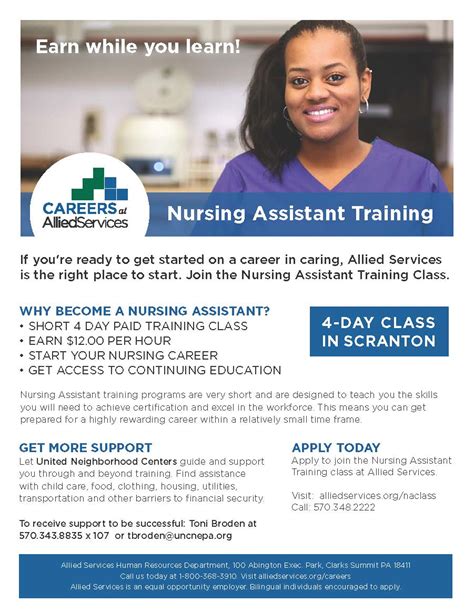 Nursing Assistant Training (1) - United Neighborhood Centers of ...