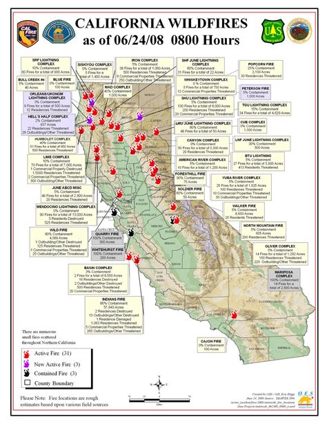 California Department Of Forestry And Fire Protection Map - Printable Maps