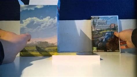 Unboxing Farming Simulator 2015 Collectors Edition YouTube