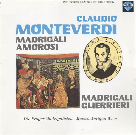 Amazon Monteverdi Madrigali Amorosi Madrigali Guerrieri CDs