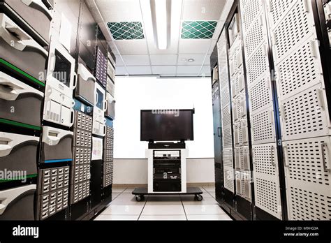 Computer Server Room Hi Res Stock Photography And Images Alamy