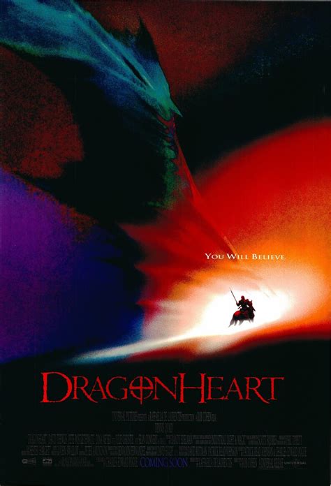 Dragonheart 1996 Advance One Sheet Poster Rolled Etsy