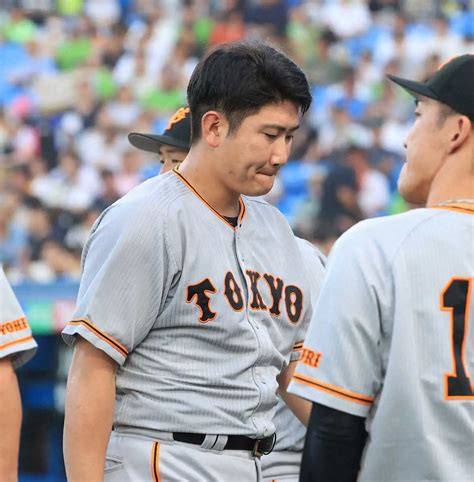 ＜ヤ・巨＞初回6失点して降板する菅野（撮影・西川 祐介） ― スポニチ Sponichi Annex 野球