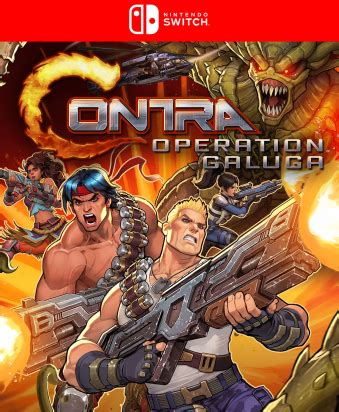 Contra Operation Galuga Nintendo Switch Game Store Colombia