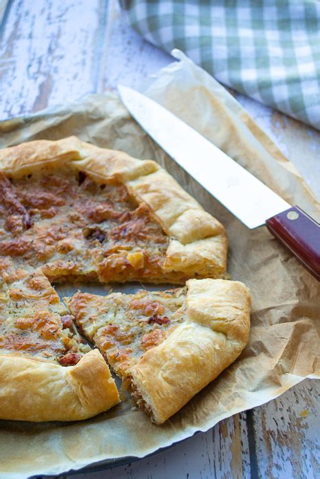 Tarte Oignons Et Lardons Quand Nad Cuisine