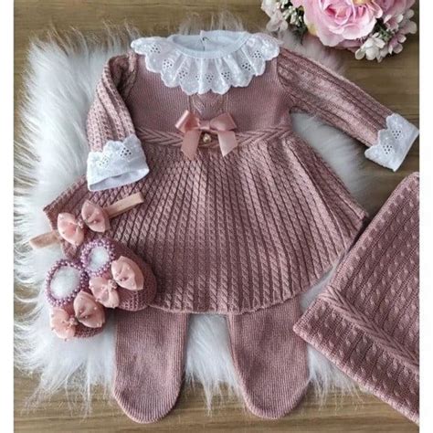 Kit Sa Da Maternidade Luxo Menina Tricot Elo