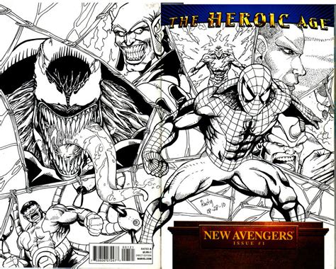 Avengers Blank Cover Art By Rustywork On Deviantart