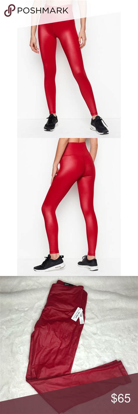 Victorias Secret Sport Jester Red Tights Red Tights Clothes Design