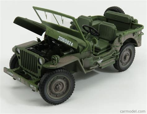 Autoworld Awml B Scale Jeep Willys Mb Usa Army Open