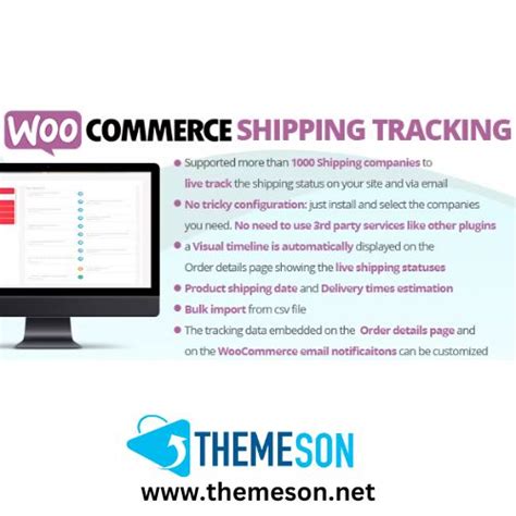 Woocommerce Shipping Tracking Gplson