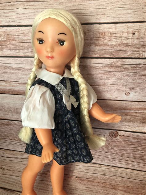 Vintage Doll Ussr Straume Baiba Latvian Etsy