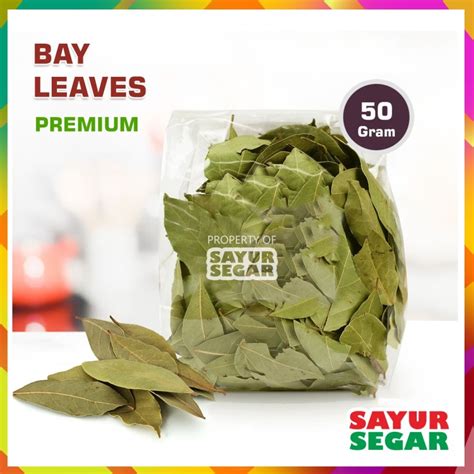 Jual Daun Salam Kering 50G Bay Leaves Premium Shopee Indonesia