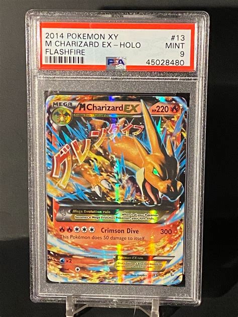 Pokemon 2014 Xy Flashfire 13106 Ultra Rare Holo Mega Charizard Ex Psa