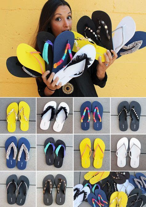 10 Ways To Trick Out Your Flip Flops Chinelos Personalizados