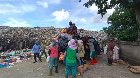 Pasca Lebaran Volume Sampah Di Kota Tarakan Capai 170 Ton Per Hari