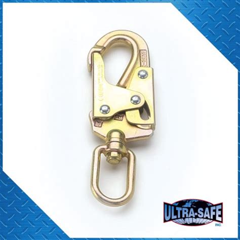 Ultra Safe Double Locking Swivel Snap With Load Indicator Lbs