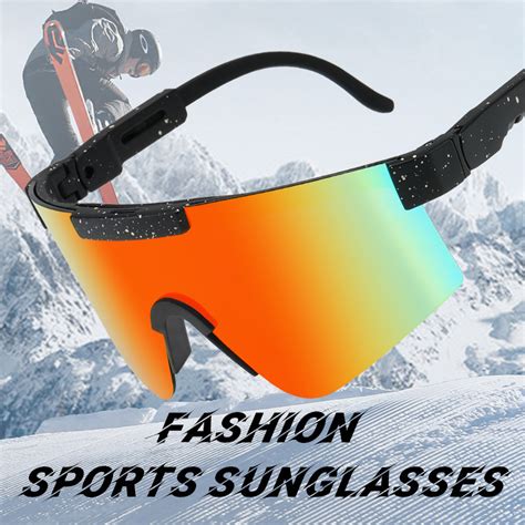 Outdoor Cycling Sunglasses 2023 Sports Cycling Glasses Oversized