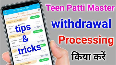 Teen Patti Master Withdrawal Processing Problem Teen Patti Master