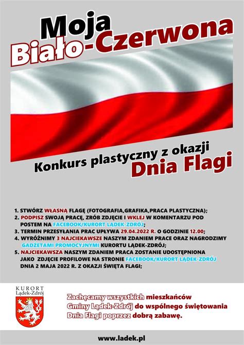 Konkurs plastyczny z okazji Dnia Flagi Moja Biało Czerwona UMiG