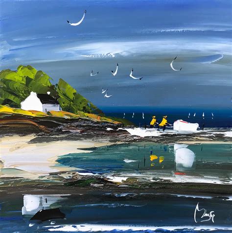 Épinglé par pascale delbruyere sur au bord de la mer Peinture