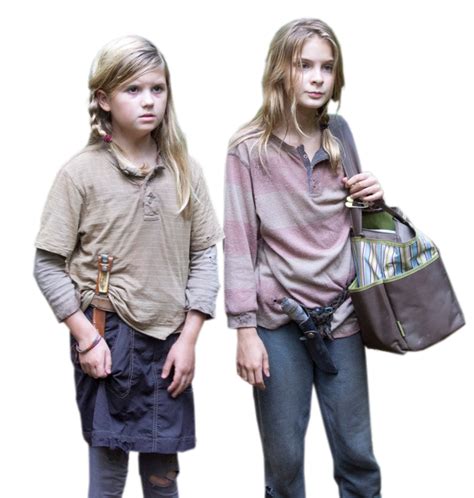 Mika e Lizzie The Walking Dead Render by twdmeuvicio on DeviantArt