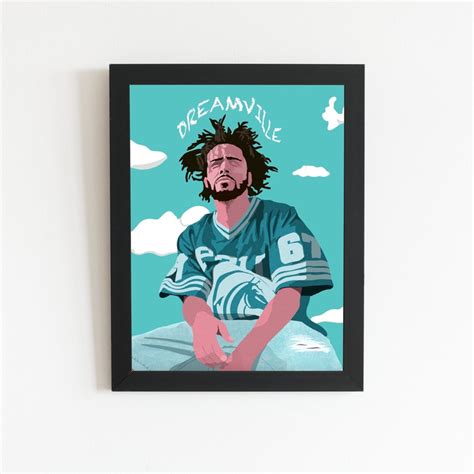 J Cole Album Poster Etsy