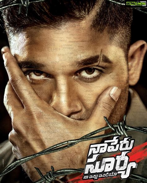 Allu Arjun Instagram Nsni Gethu Cinema