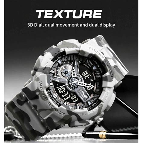 Digital Shockproof Analog Mens Sport Watch Skmei Military Wrist Watch