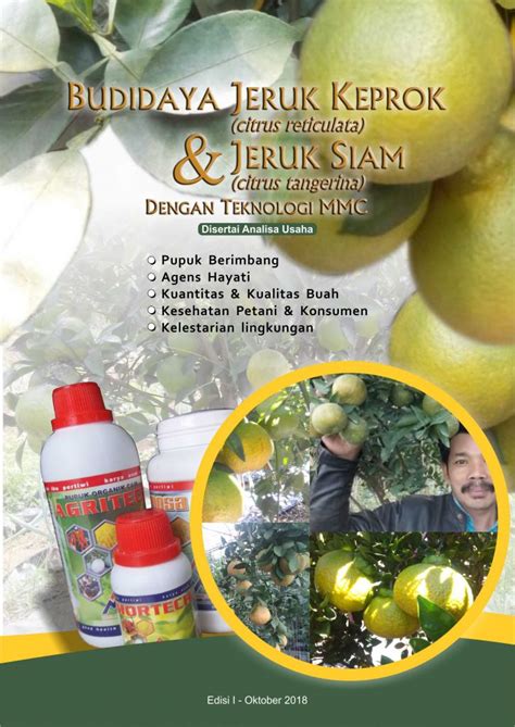 Modul Budidaya Jeruk Keprok Citrus Reticulata Jeruk Siam Citrus