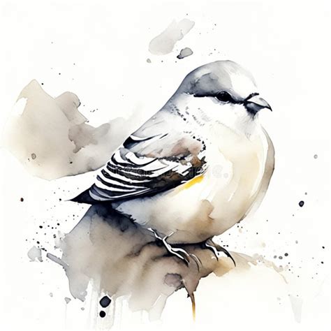 Nuthatch Watercolor Stock Illustrations Nuthatch Watercolor Stock