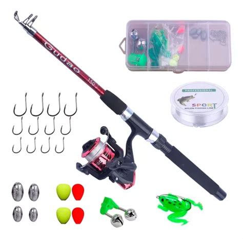 Kit Pesca Completo Barato Vara Molinete Linha Acess Rios Mercadolivre